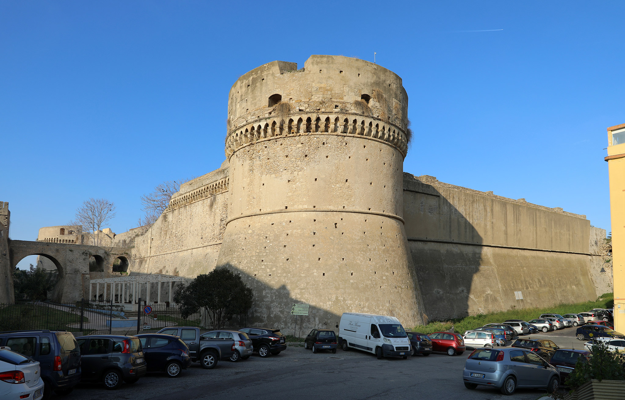 Castello di Carlo V. Crotone, Calabria.
